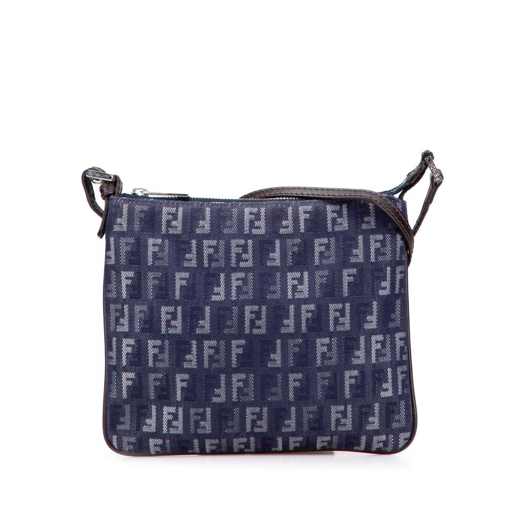 Fendi Zucchino Denim Crossbody