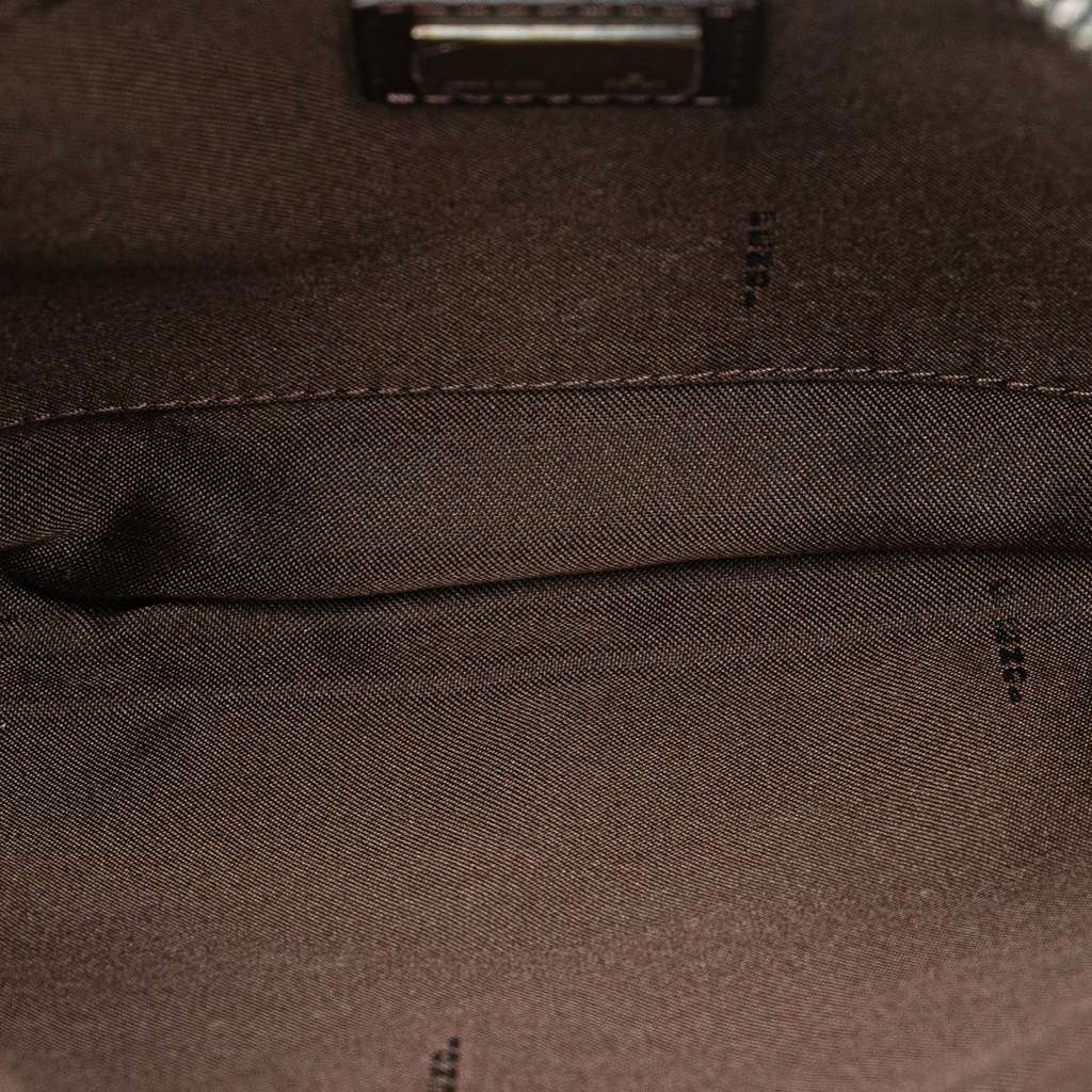 Fendi Zucchino Denim Crossbody - 4