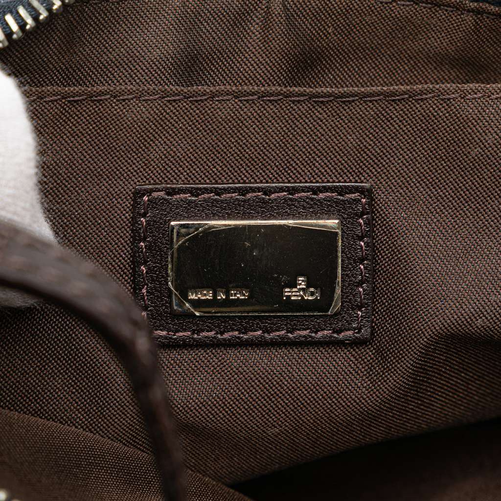 Fendi Zucchino Denim Crossbody - Detail 1
