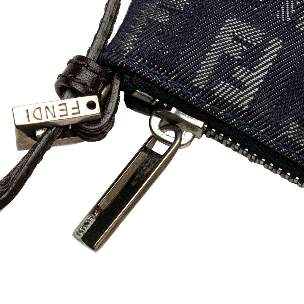 Fendi Zucchino Denim Crossbody - Detail 2
