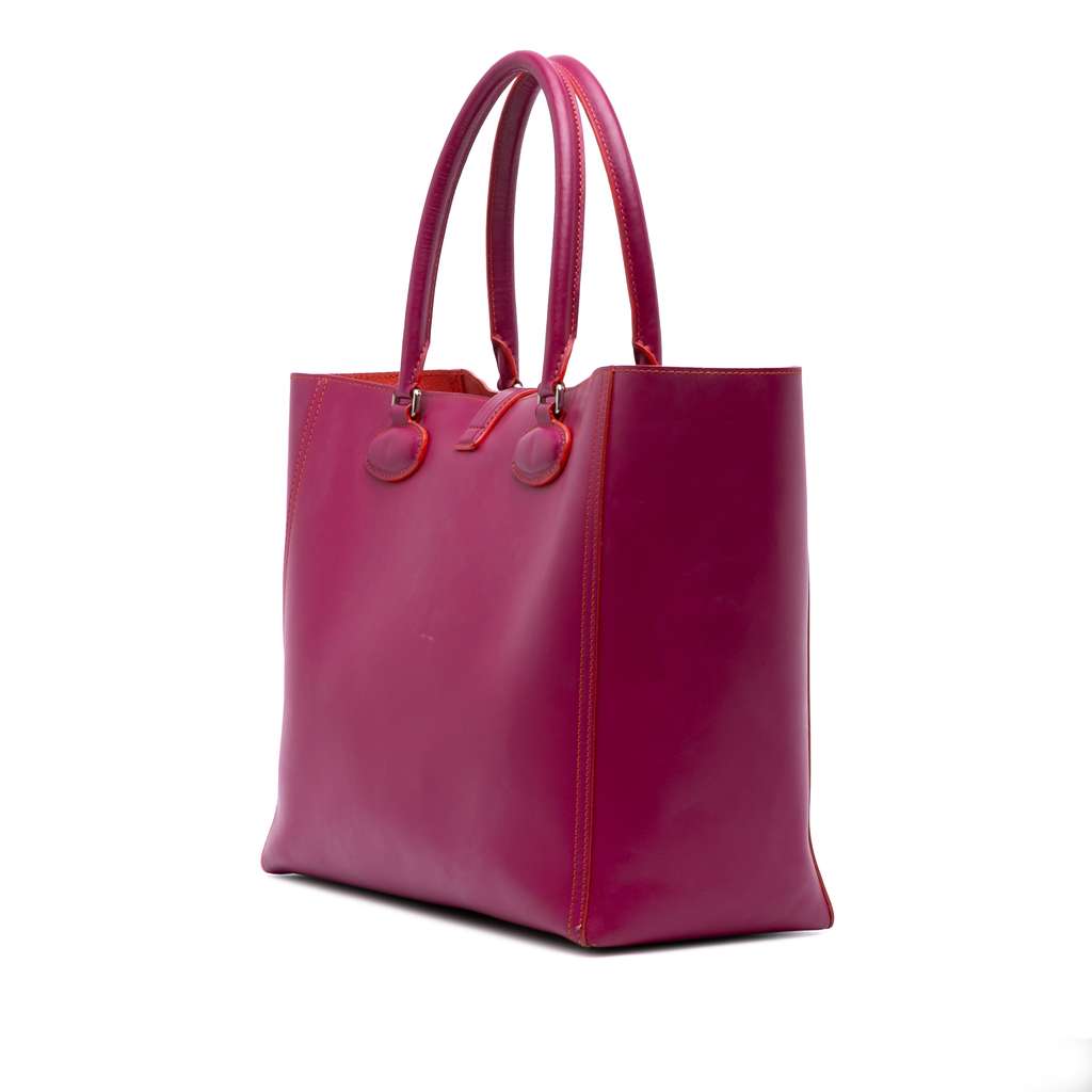 Loewe Leather Leo Tote - Back view
