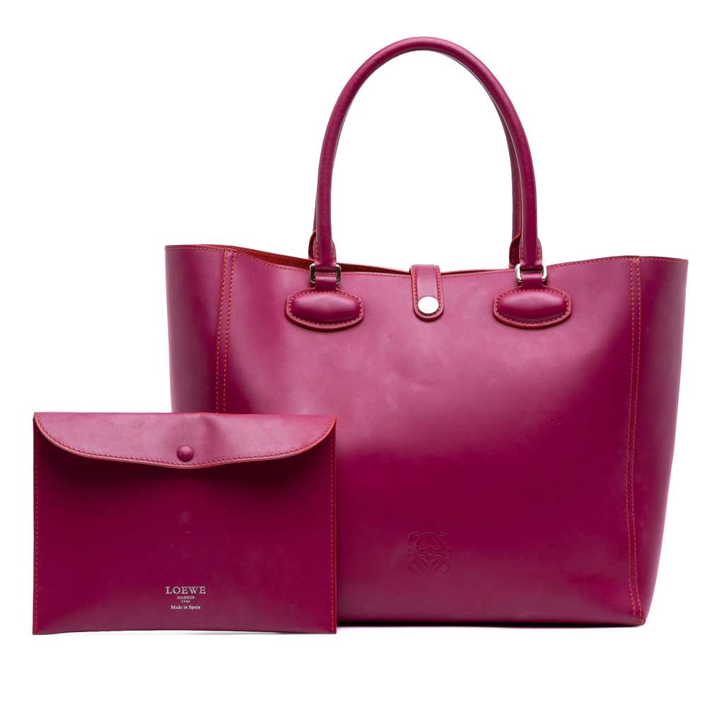 Loewe Leather Leo Tote - Image 14