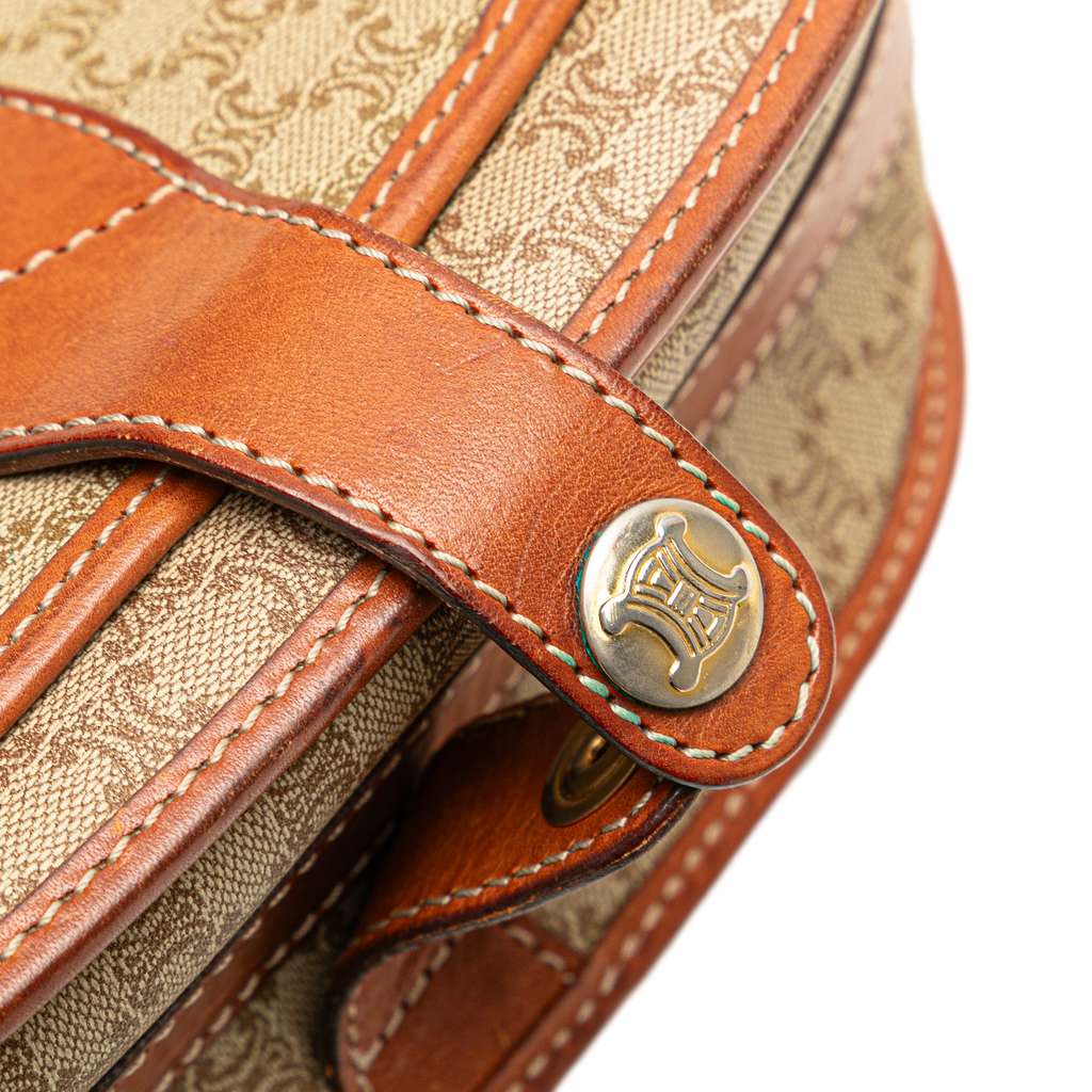 Celine Macadam Coated Canvas Crossbody - Image 10