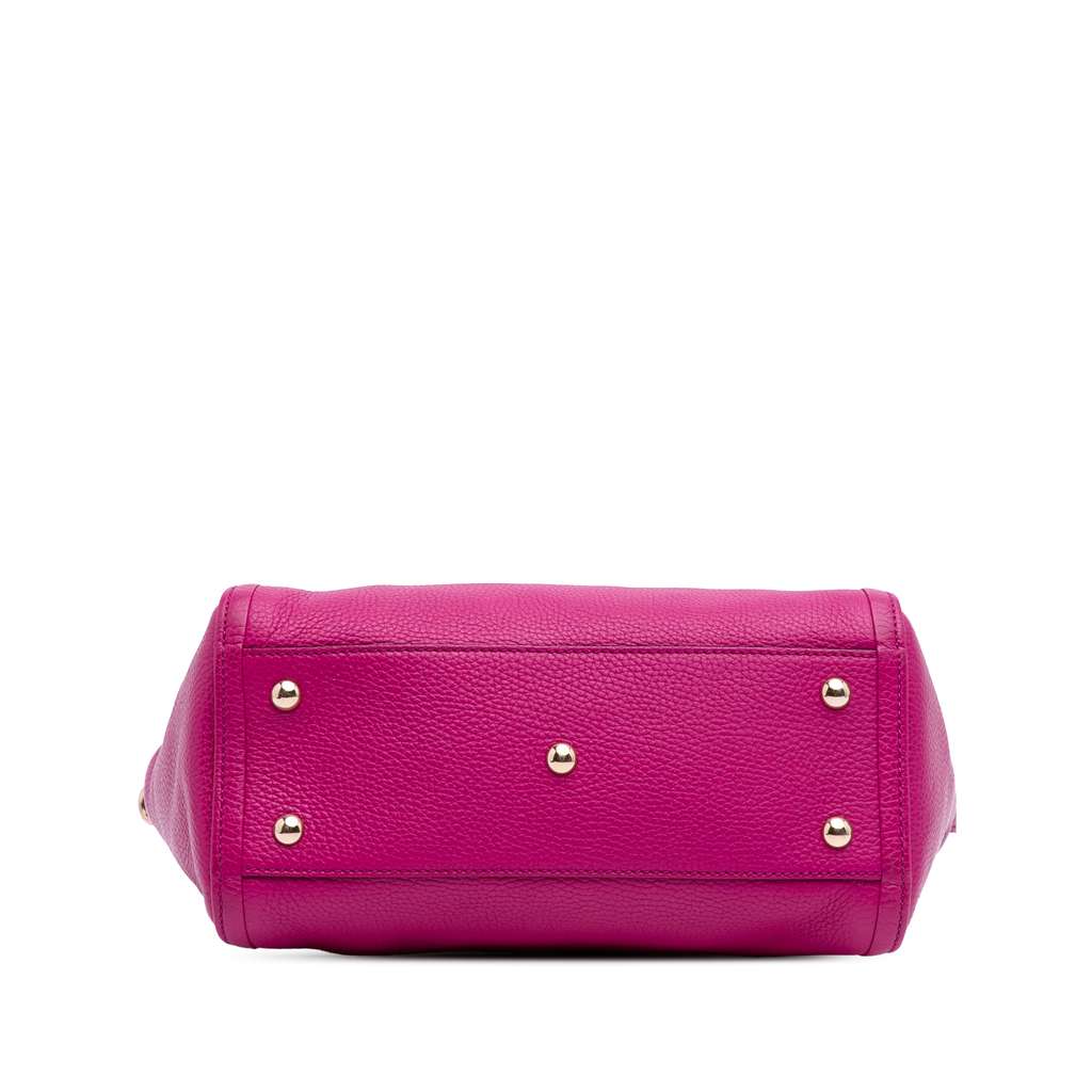 Gucci Small Leather Soho Cellarius Satchel - Image 6