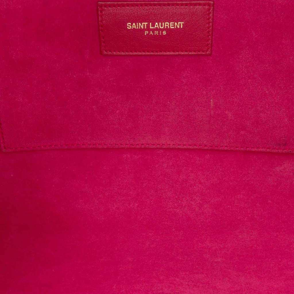 Saint Laurent Leather Chyc Ligne Clutch - 4