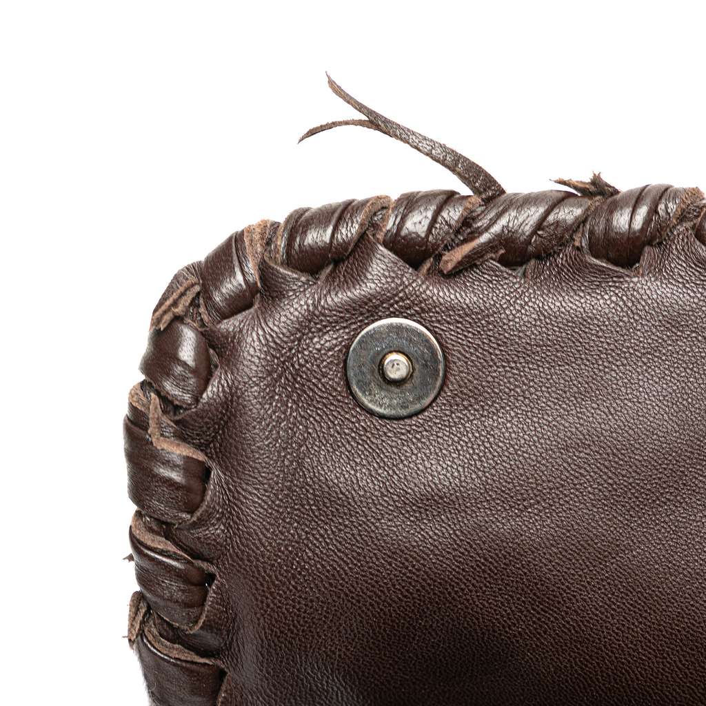 Bottega Veneta Nappa Intrecciato Fringe Flap Clutch - 5