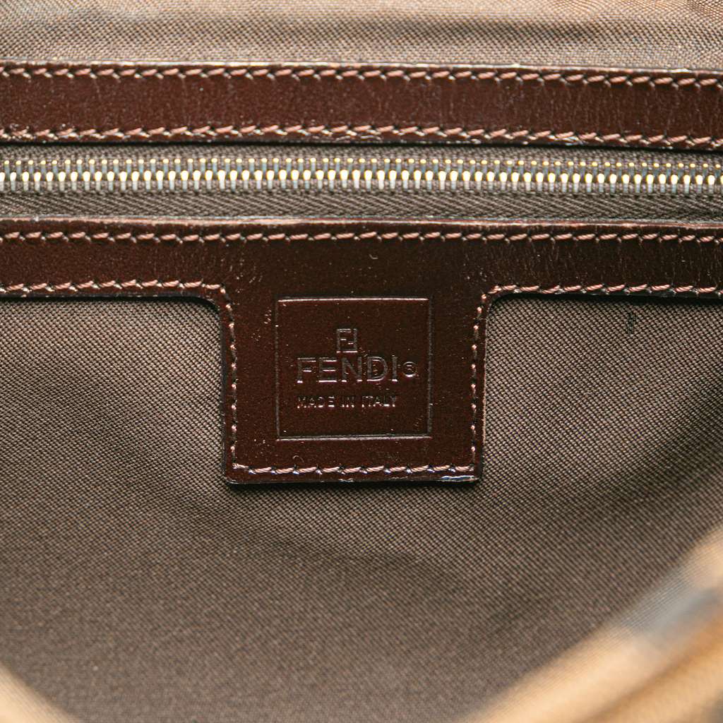 Fendi Zucca Canvas Shoulder Bag - 5