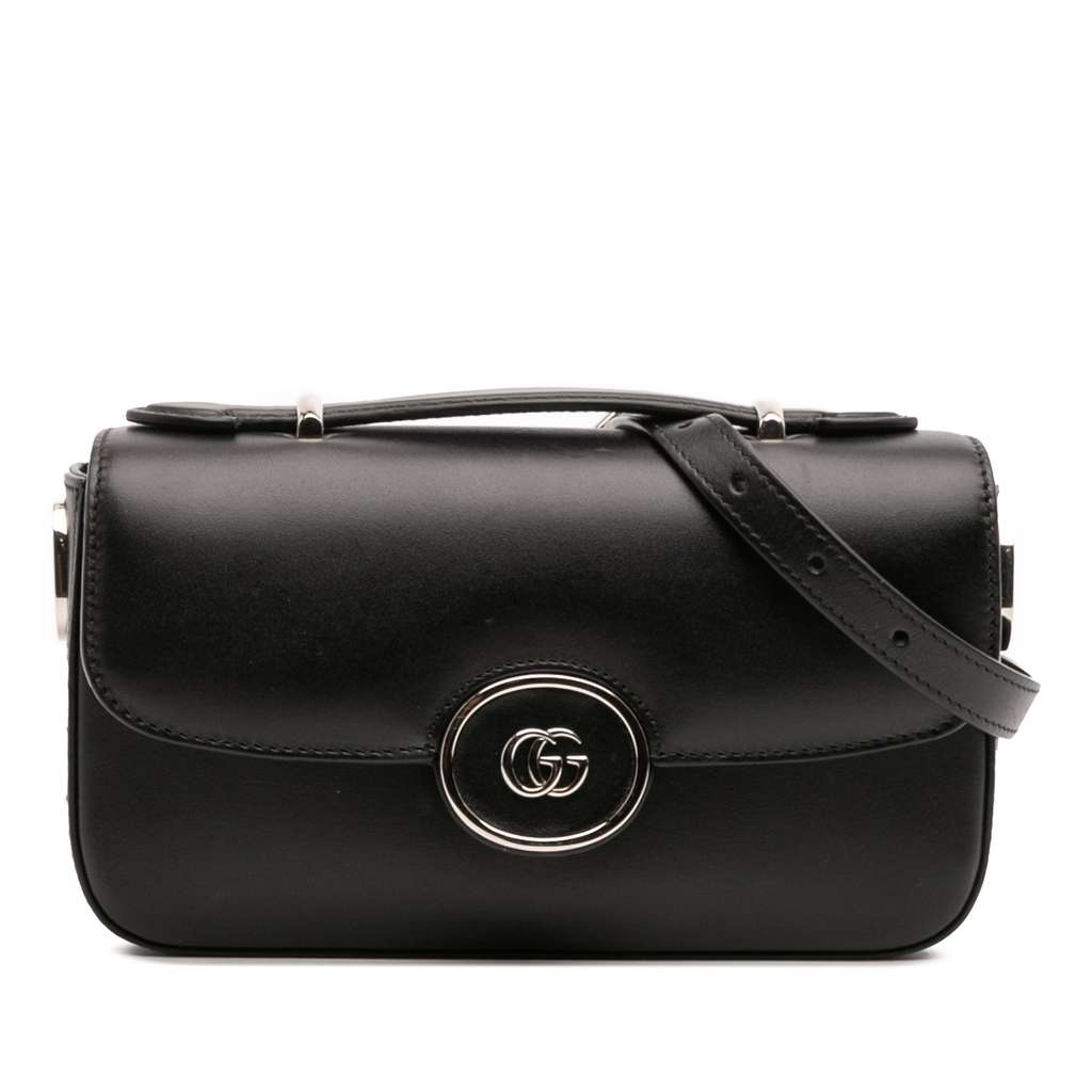 Gucci Mini Leather Petite GG Satchel