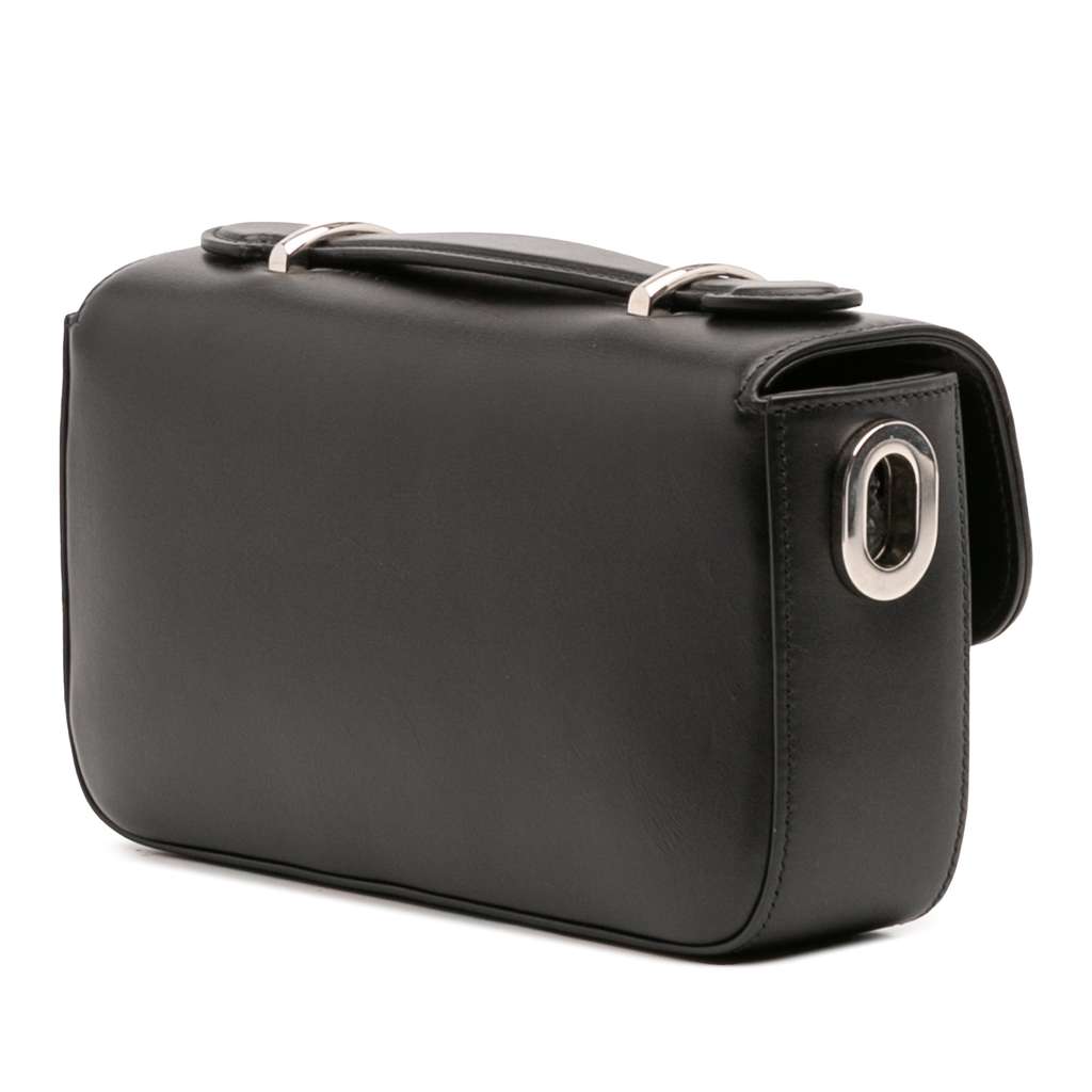 Gucci Mini Leather Petite GG Satchel - Back view