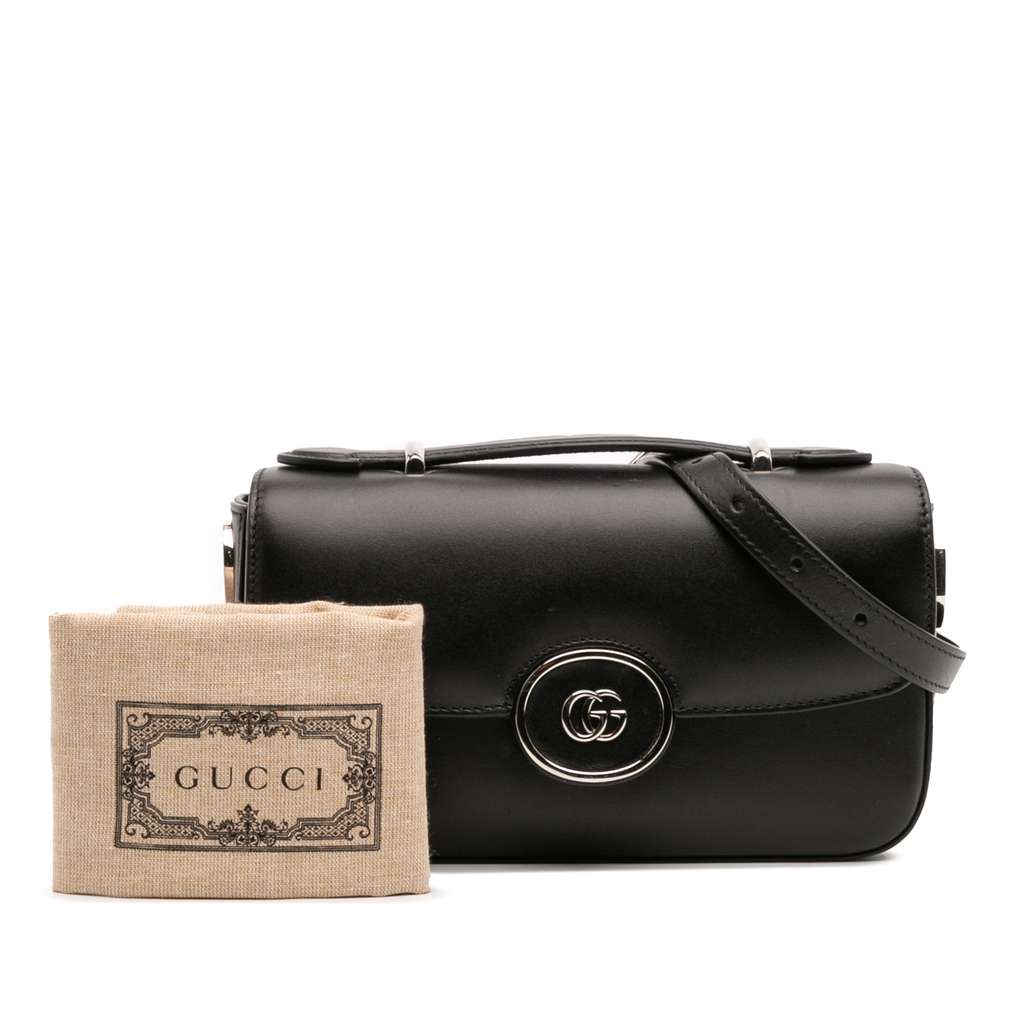Gucci Mini Leather Petite GG Satchel - Image 13