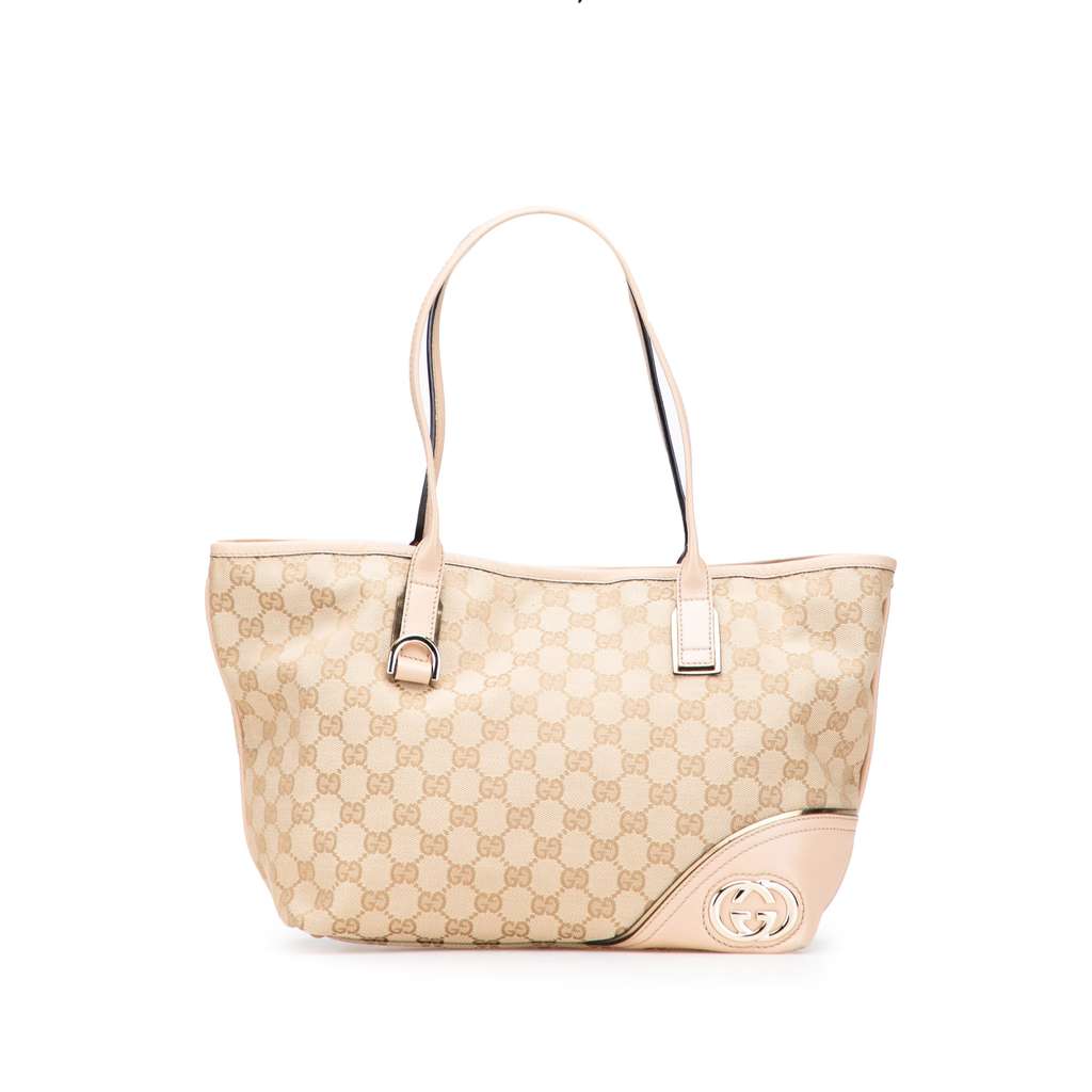 Gucci GG Canvas New Britt Tote