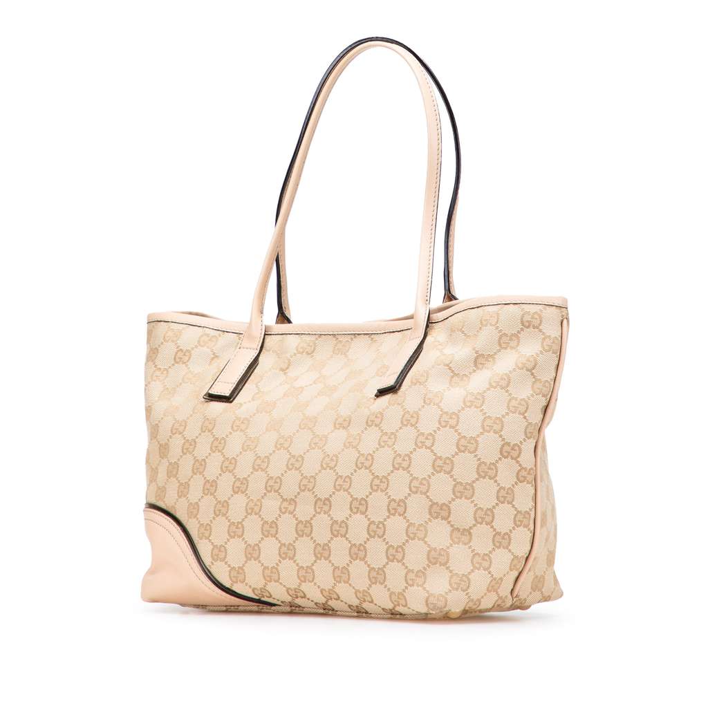 Gucci GG Canvas New Britt Tote - Back view