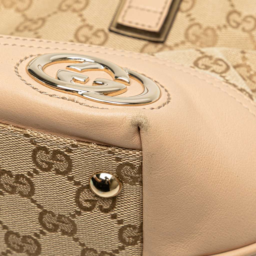 Gucci GG Canvas New Britt Tote - Image 11