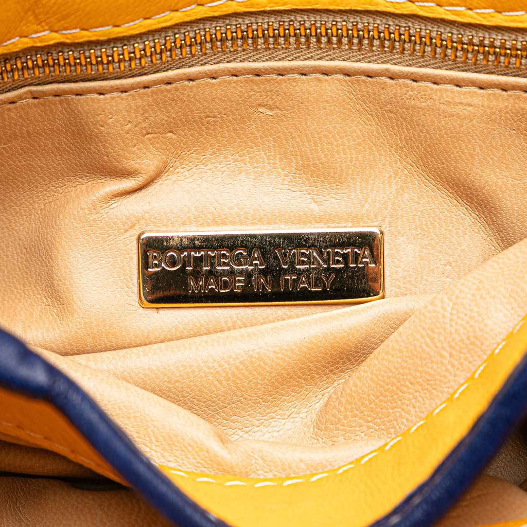 Bottega Veneta Tricolor Nappa Intrecciato Satchel - 5