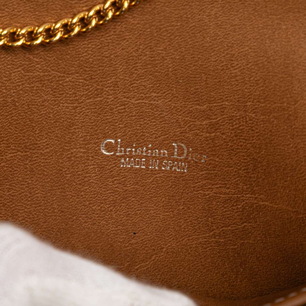 Dior Honeycomb Coated Canvas Chain Crossbody - 5