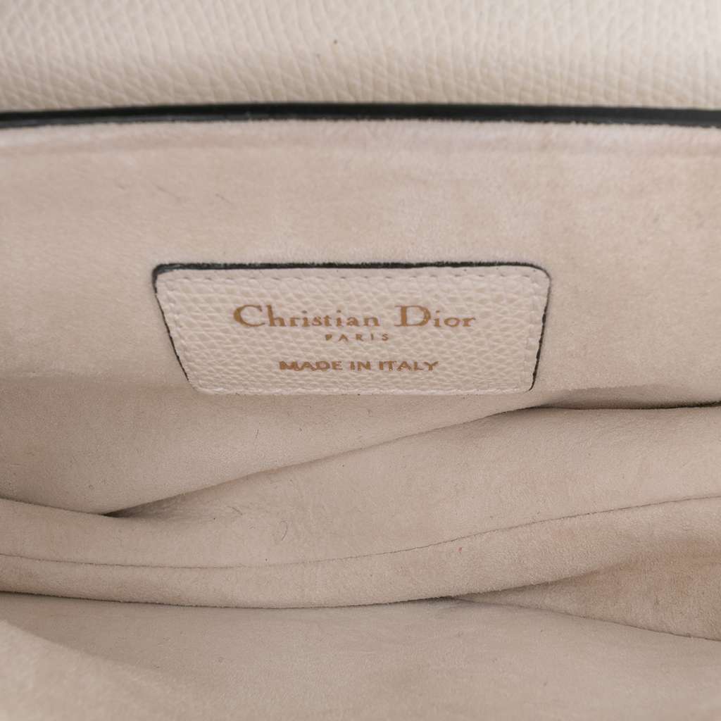Dior Mini Grained Calfskin Saddle Bag - 4