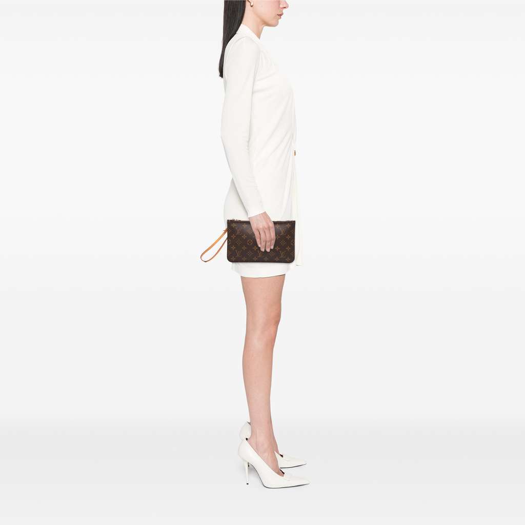 Louis Vuitton Monogram Neverfull Pouch - Image 10