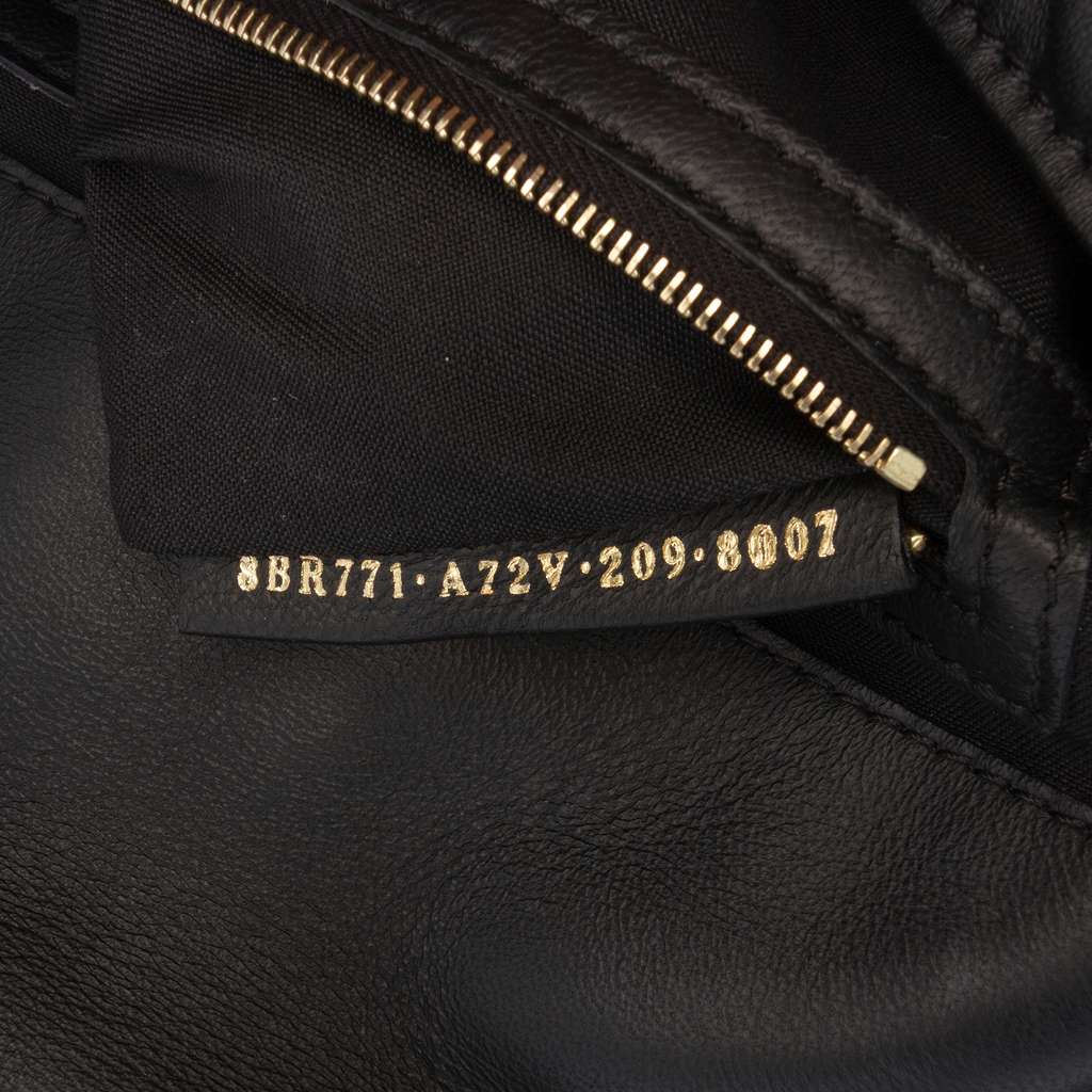 Fendi Large Zucca Embossed Leather Baguette Satchel - Detail 1