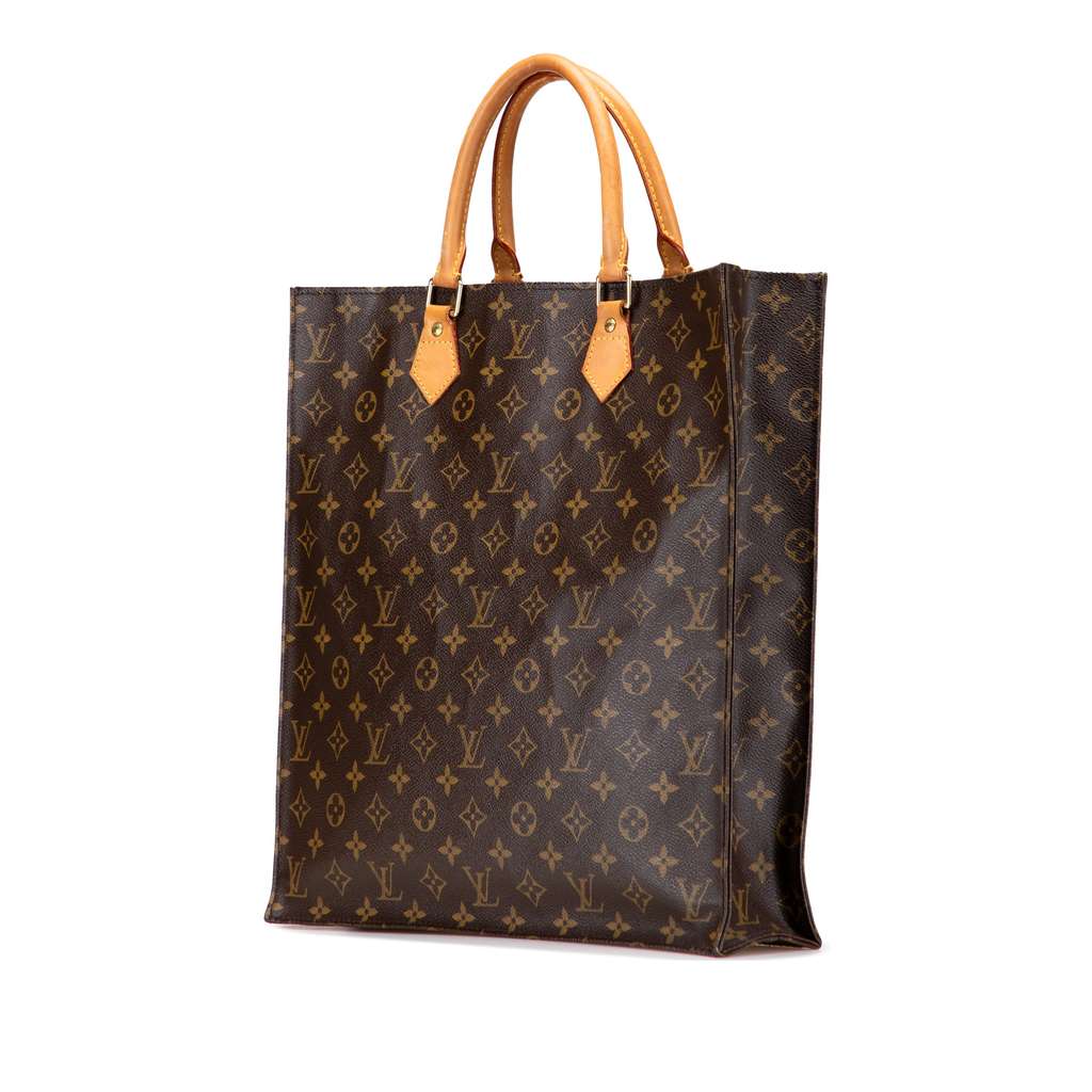 Louis Vuitton Monogram Sac Plat - Back view