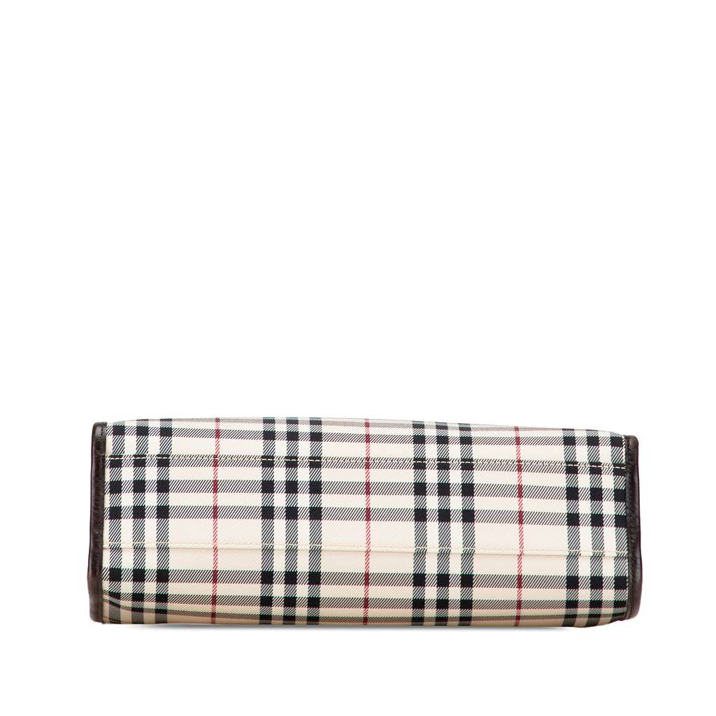 Burberry House Check Canvas Handbag - 3