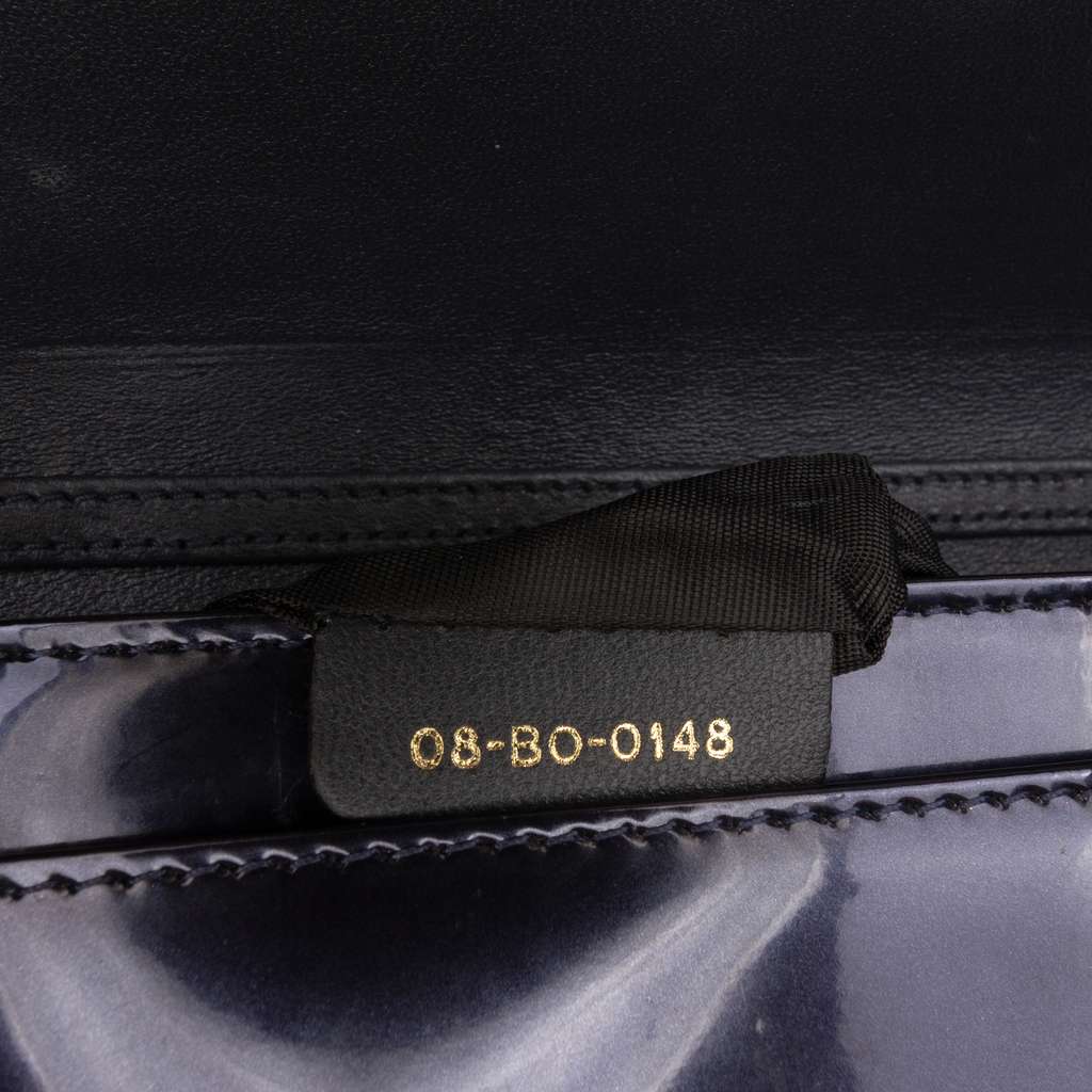 Dior Patent Microcannage Diorama Wallet on Chain - Detail 1