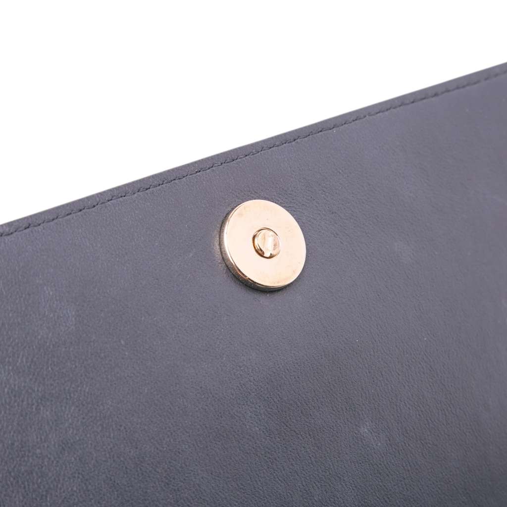 Dior Patent Microcannage Diorama Wallet on Chain - Detail 2