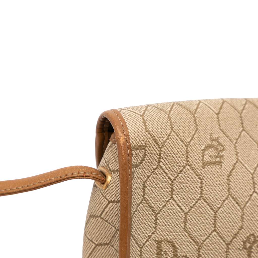 Dior Honeycomb Coated Canvas Crossbody - Image 11