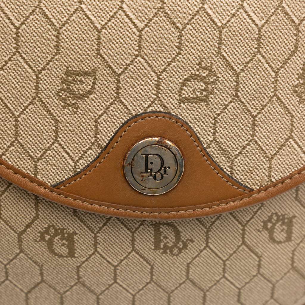 Dior Honeycomb Coated Canvas Crossbody - Image 12