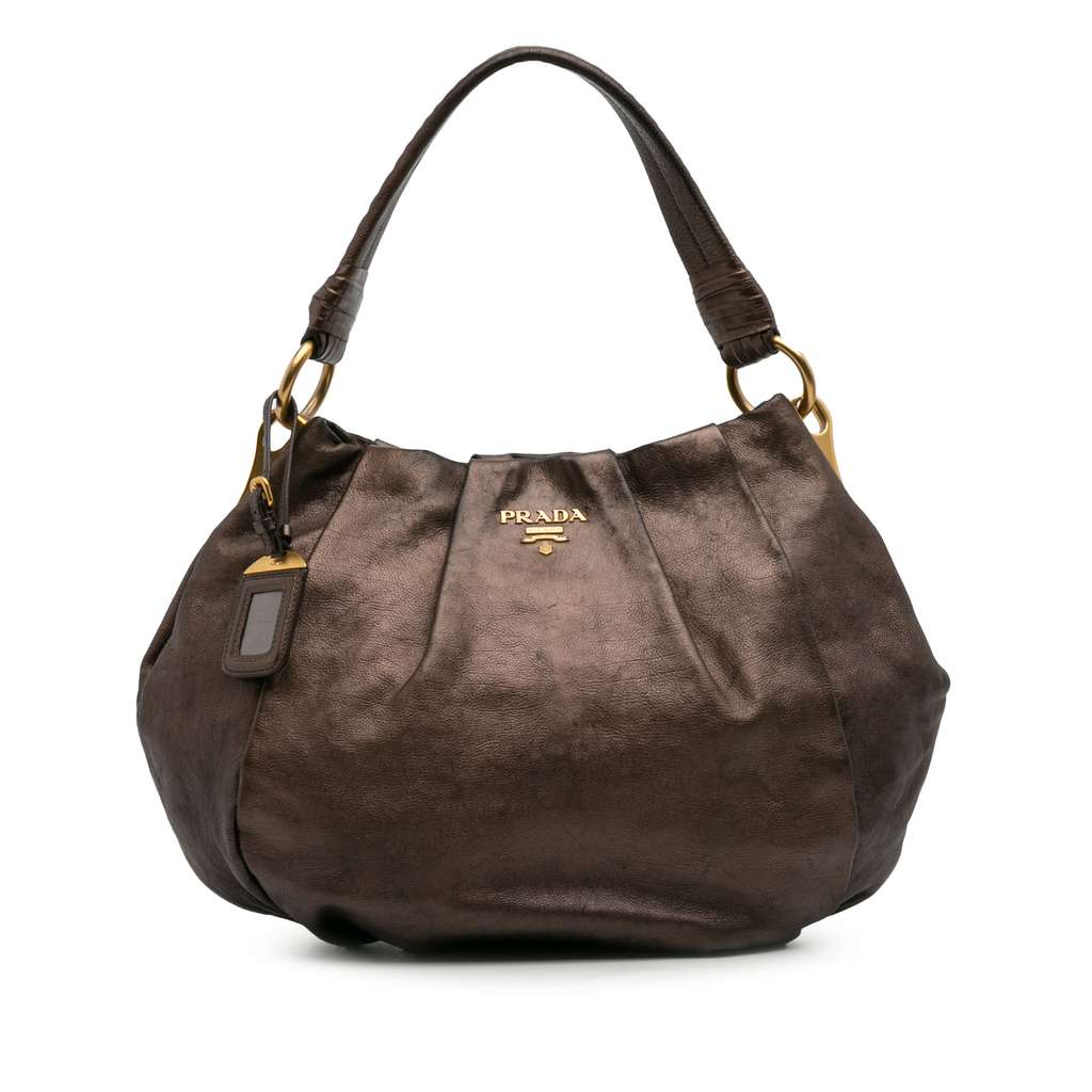Prada Glace Mordore Hobo
