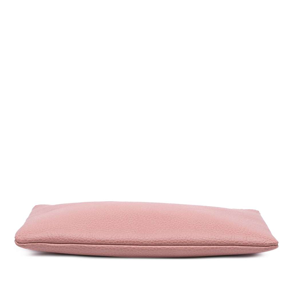 Gucci Calfskin Bamboo Clutch - Image 6