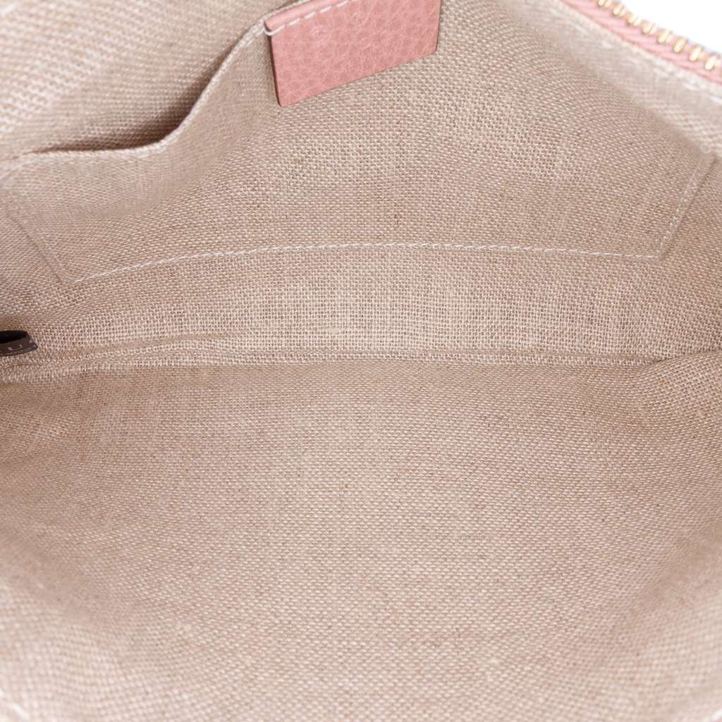 Gucci Calfskin Bamboo Clutch - 4