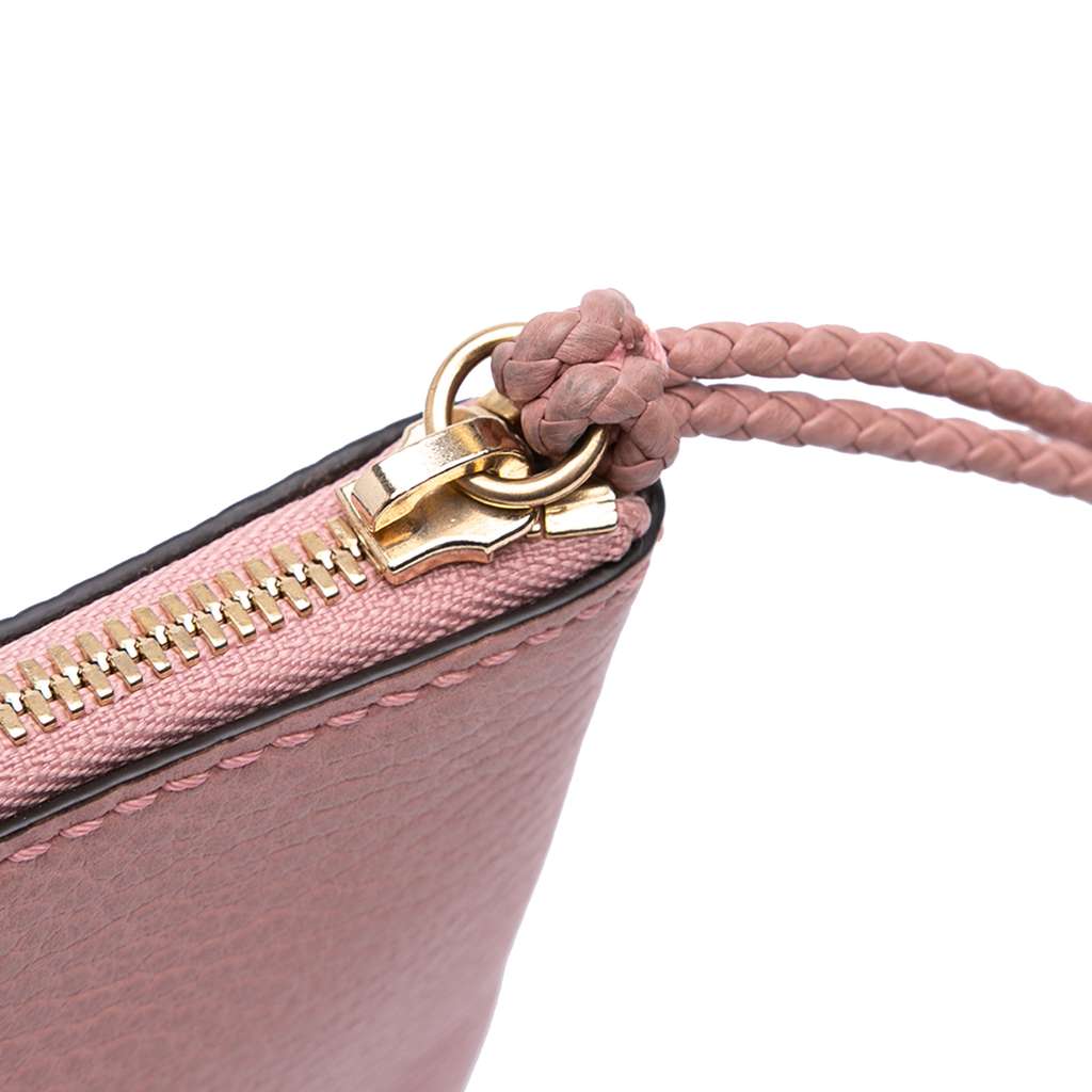 Gucci Calfskin Bamboo Clutch - Image 11