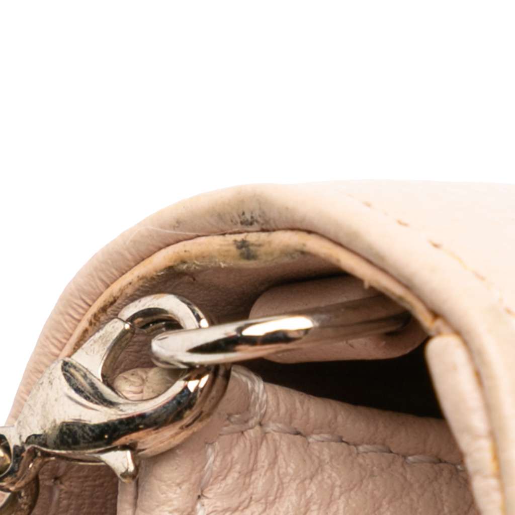 Dior Grained Calfskin Diorama Wallet on Chain - Image 11