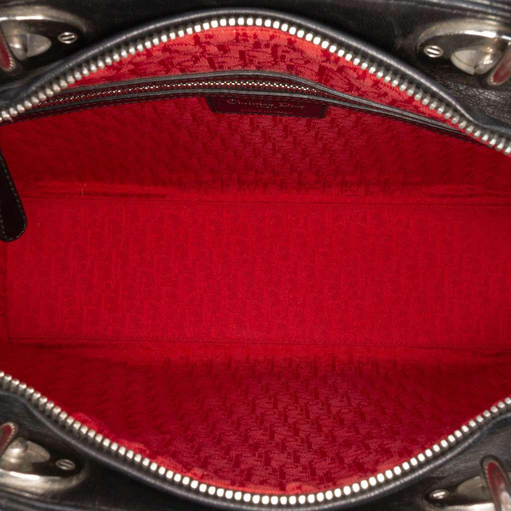 Dior Large Lambskin Cannage Lady Dior - 4