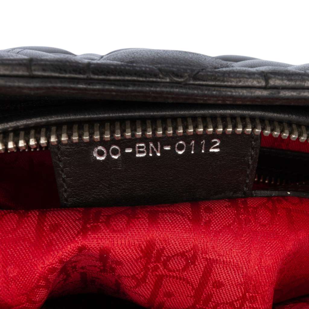 Dior Large Lambskin Cannage Lady Dior - Detail 1