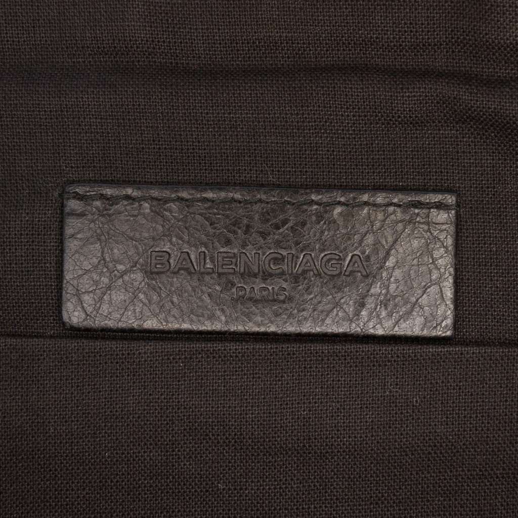 Balenciaga Lambskin Motocross Giant 12 Zip Around Flat Clutch - 5