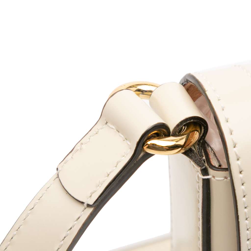 Gucci Medium Cutout Leather and Flora Canvas Traforata Flap Crossbody - Image 13