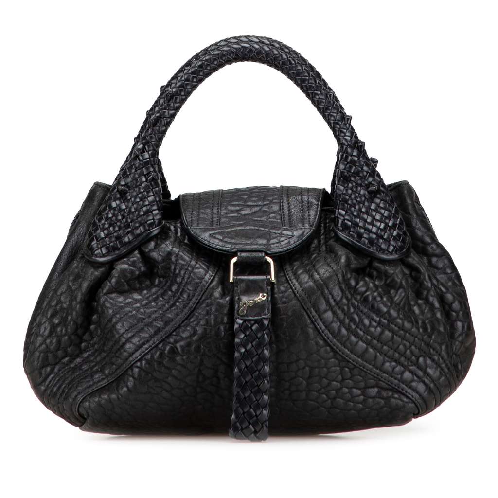 Fendi Leather Spy Handbag