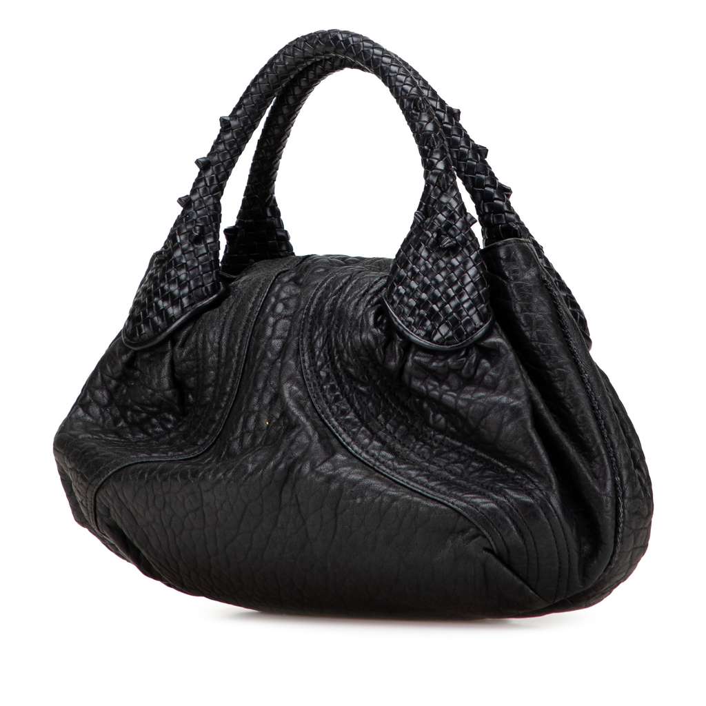 Fendi Leather Spy Handbag - Back view