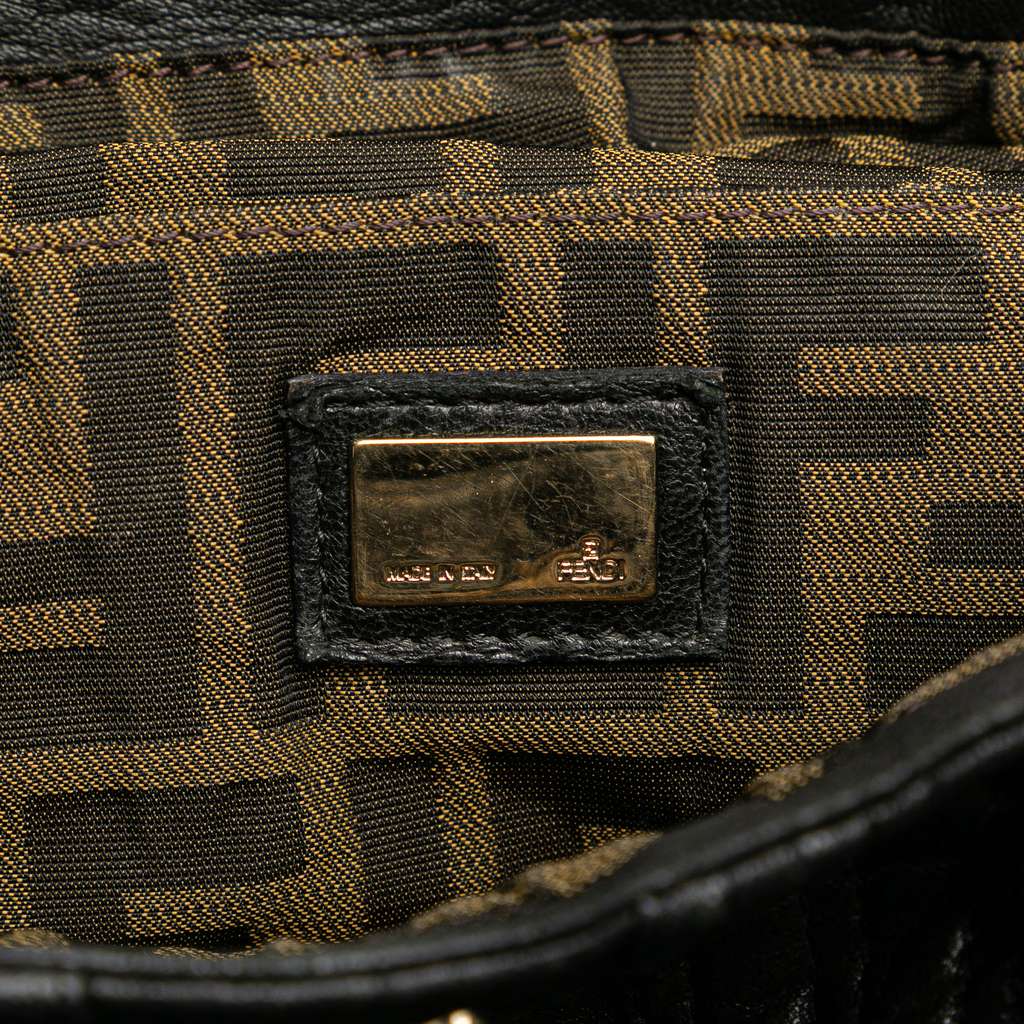 Fendi Leather Spy Handbag - Side view