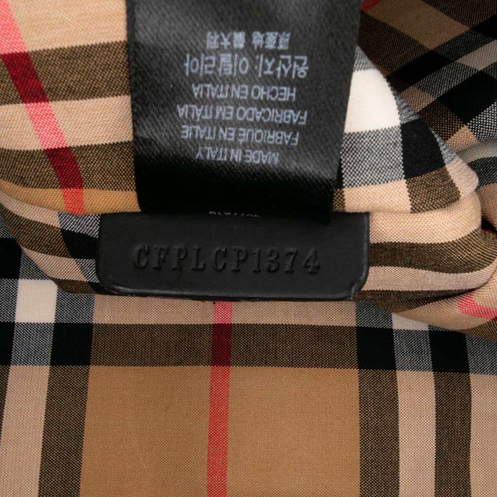 Burberry House Check Coated Canvas Tote - Detail 1