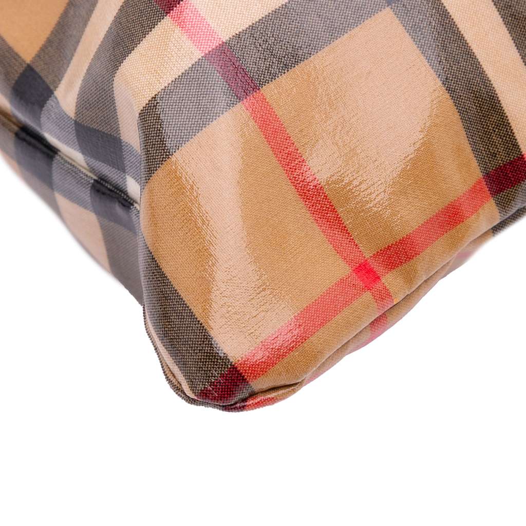 Burberry House Check Coated Canvas Tote - Detail 2