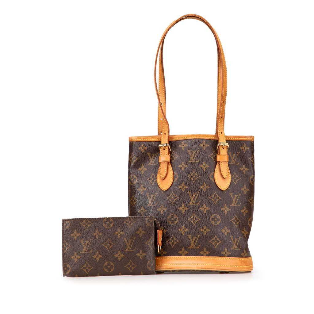 Louis Vuitton Monogram Petit Bucket - Image 14