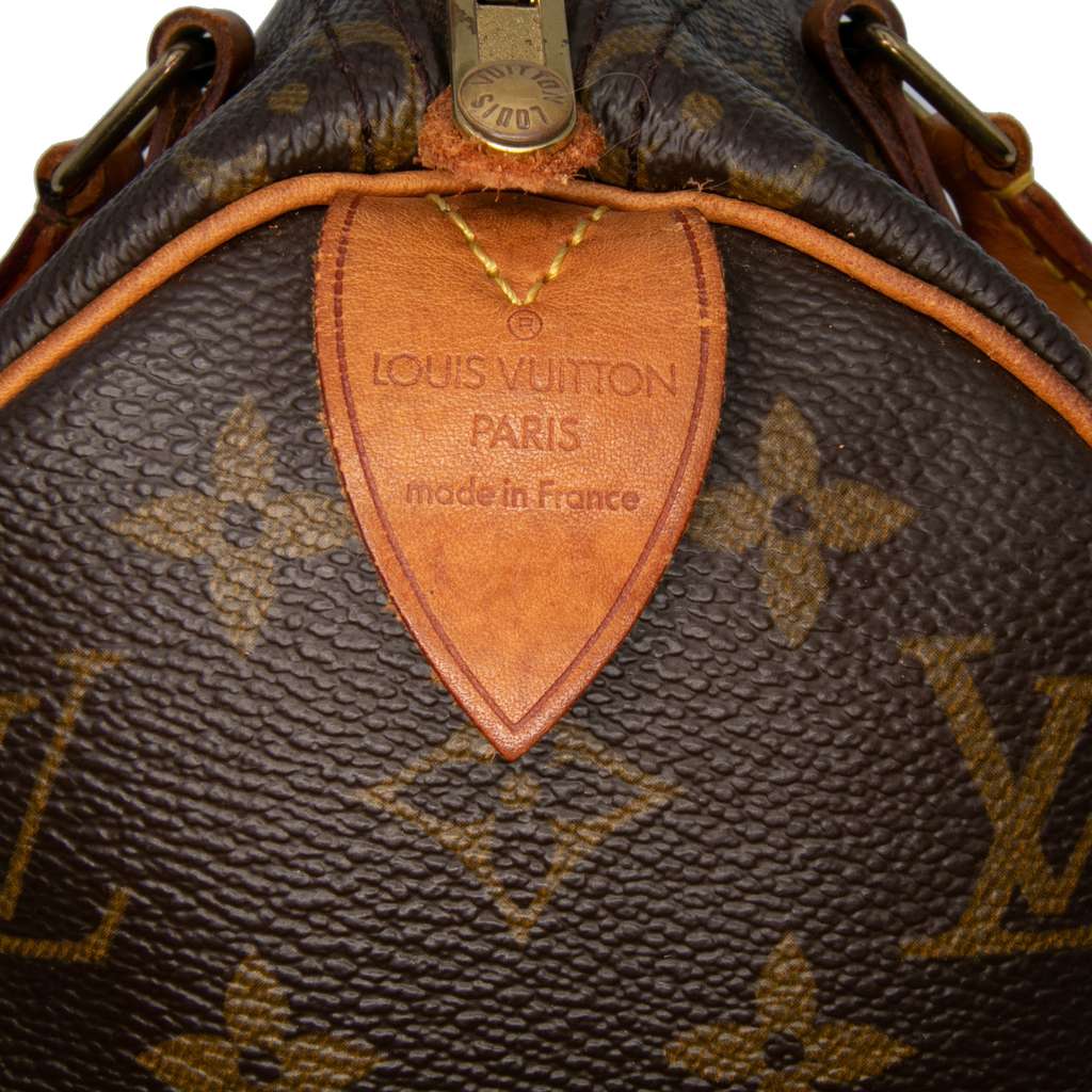 Louis Vuitton Monogram Speedy 25 - Side view