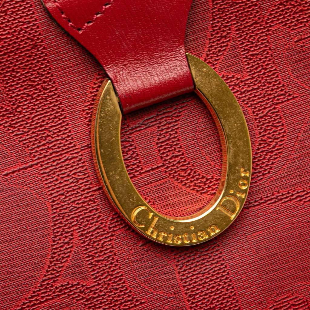 Dior Diorissimo Trotter Coated Canvas Clutch - Detail 1