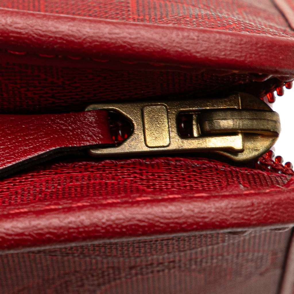 Dior Diorissimo Trotter Coated Canvas Clutch - Image 11