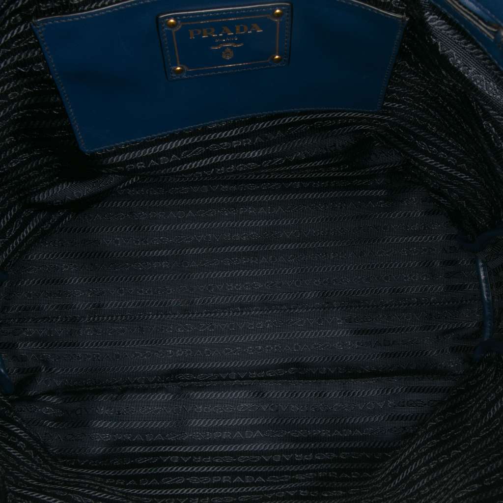 Prada Soft Calf Open Convertible Tote - 4