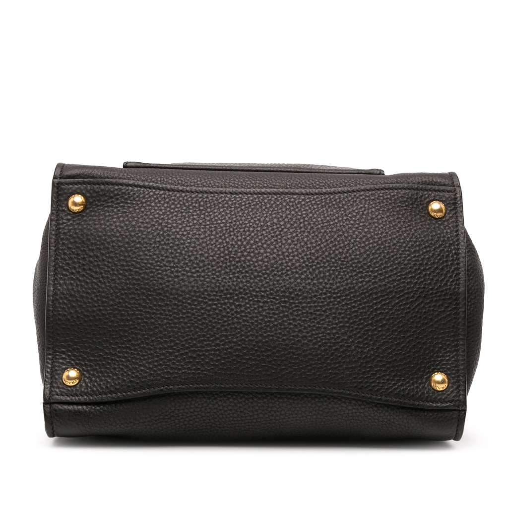 Prada Vitello Daino Front Pocket Tote - 3