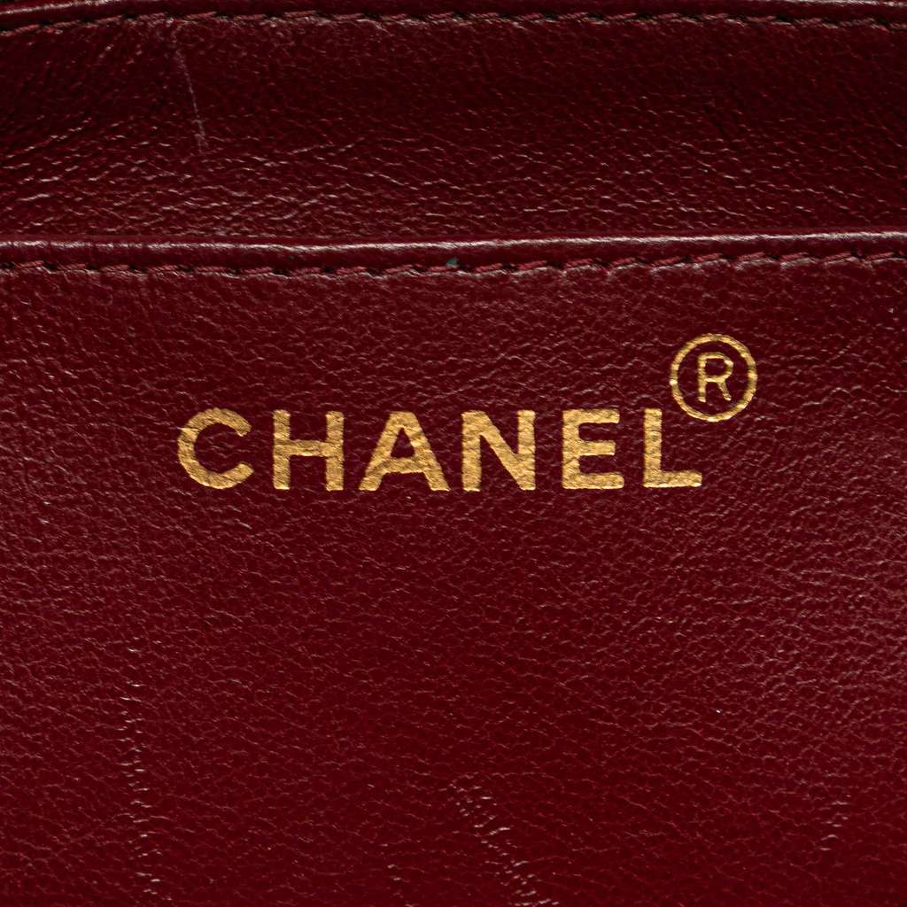 Chanel Small Lambskin Diana Flap - Side view