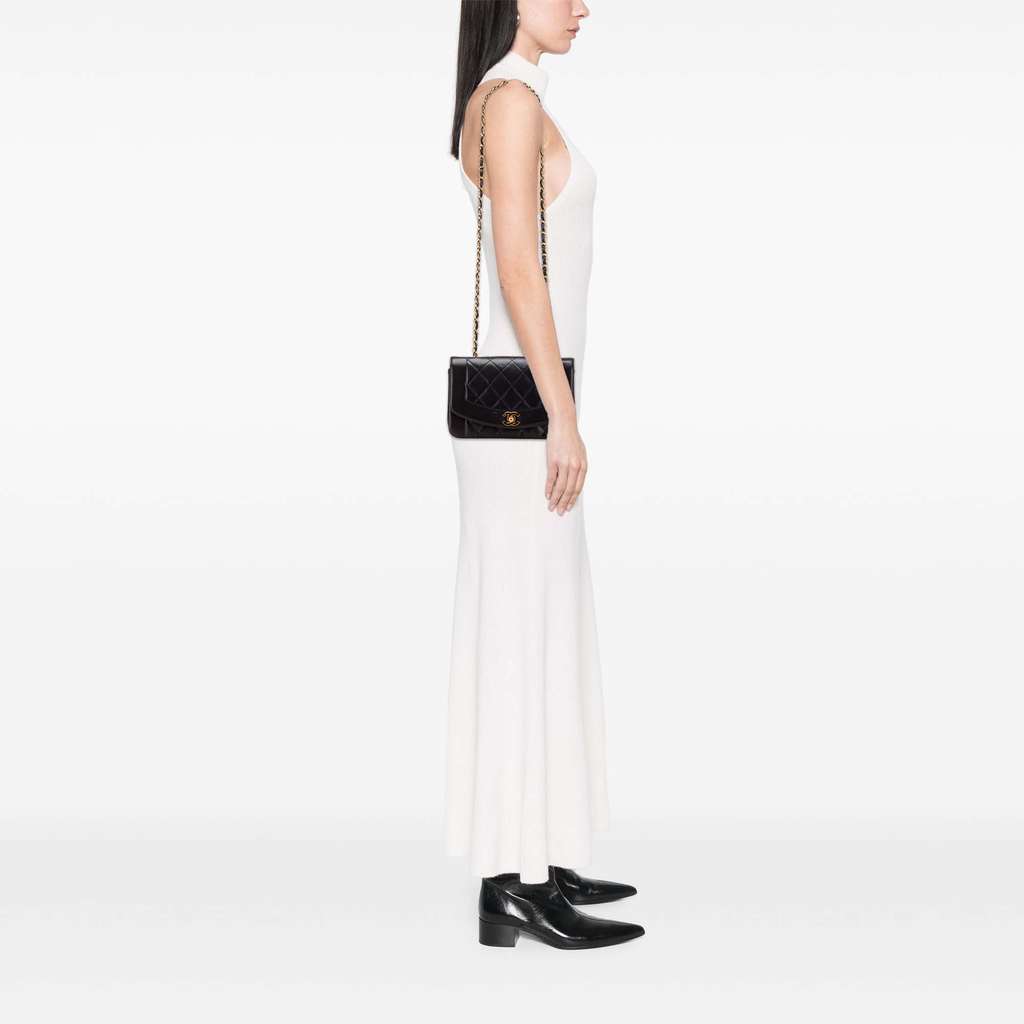 Chanel Small Lambskin Diana Flap - Image 12